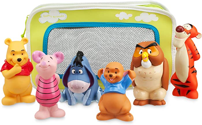 Disney Winnie The Pooh and Pals Bath Toy Set for Baby