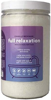 Camille Beckman Mind & Body Bath Soak, Full Relaxation, 36 Oz