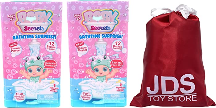 JDS Toy Store Baby Secrets Bathtime Shower Playset 2 Pack