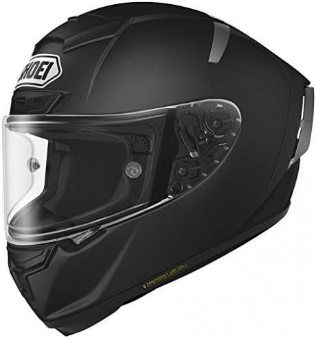Shoei X-Fourteen Matte Black Full Face Helmet - Medium