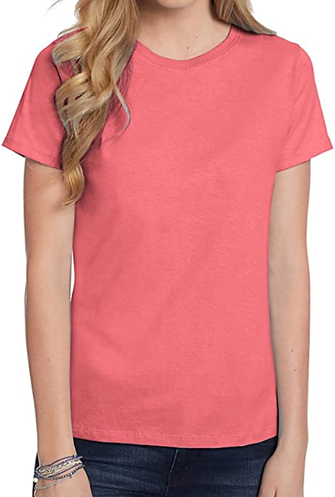 Hanes Women's ComfortSoft Crewneck T-Shirt