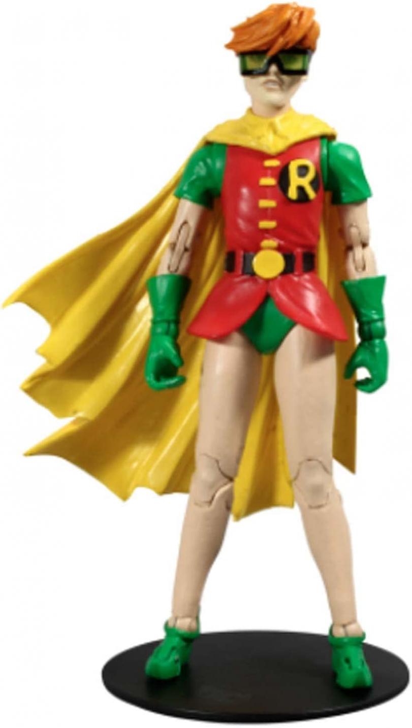 DC Multiverse The Dark Knight Returns Robin 7" Action Figure with Build-A Horse Parts & Accessories (Figure Style May Vary)