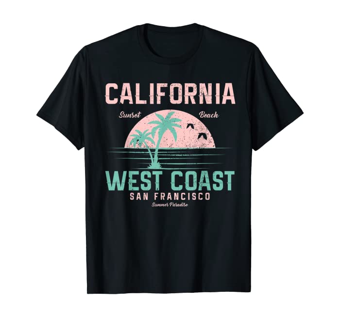 San Francisco T-Shirt - California West Coast Vintage Shirt T-Shirt