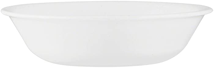 Corelle Livingware 10-Ounce Dessert Bowl, Winter Frost White
