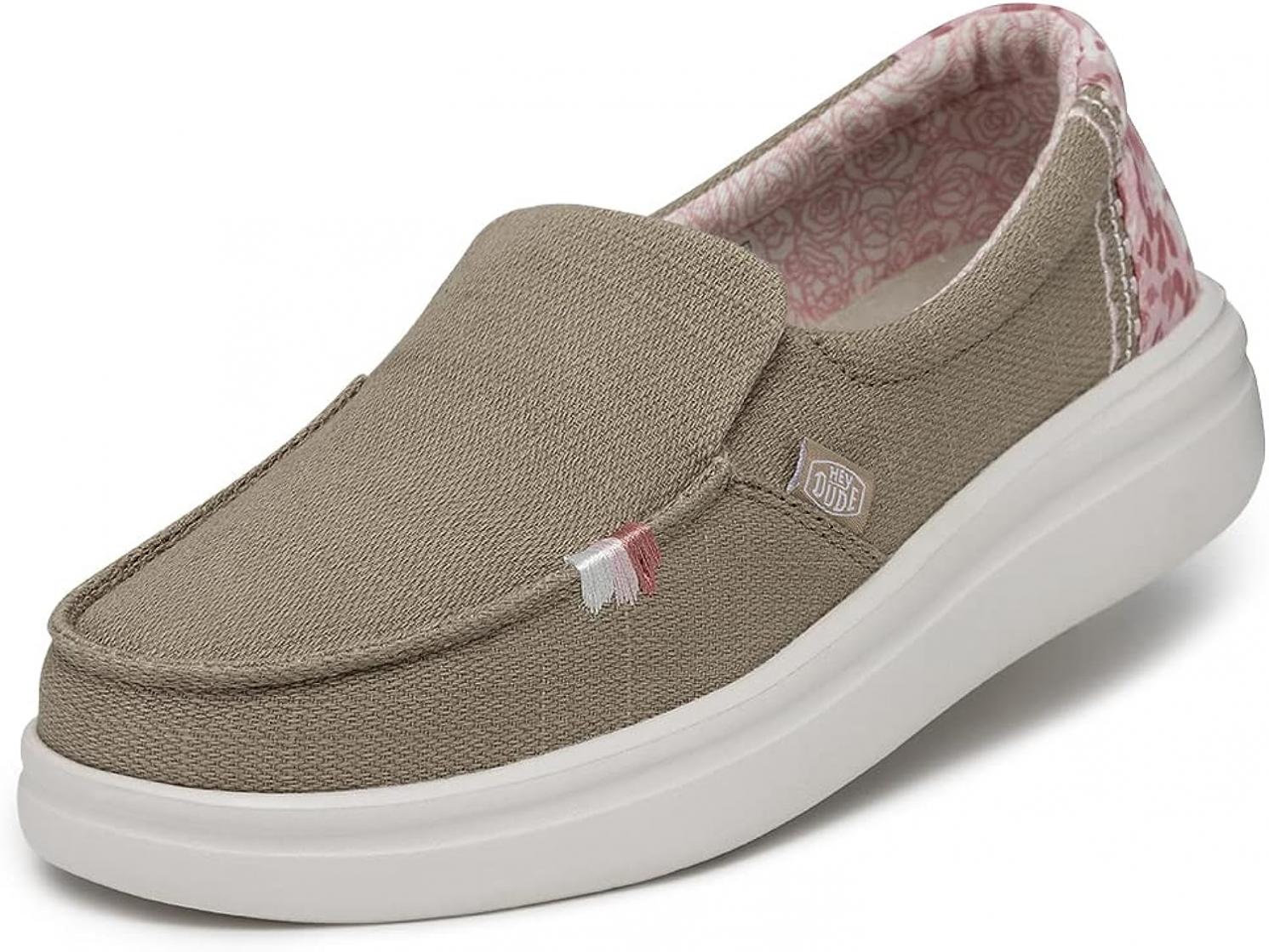 Hey Dude Women's Misty Rise | Women's Shoes | Women's Slip On Shoes | Comfortable & Light-Weight Multi Colors and Sizes