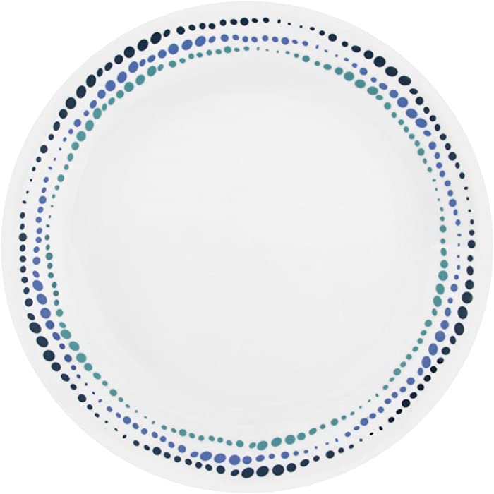 Corelle Livingware Ocean Blues 10.25" Dinner Plate (Set of 4)