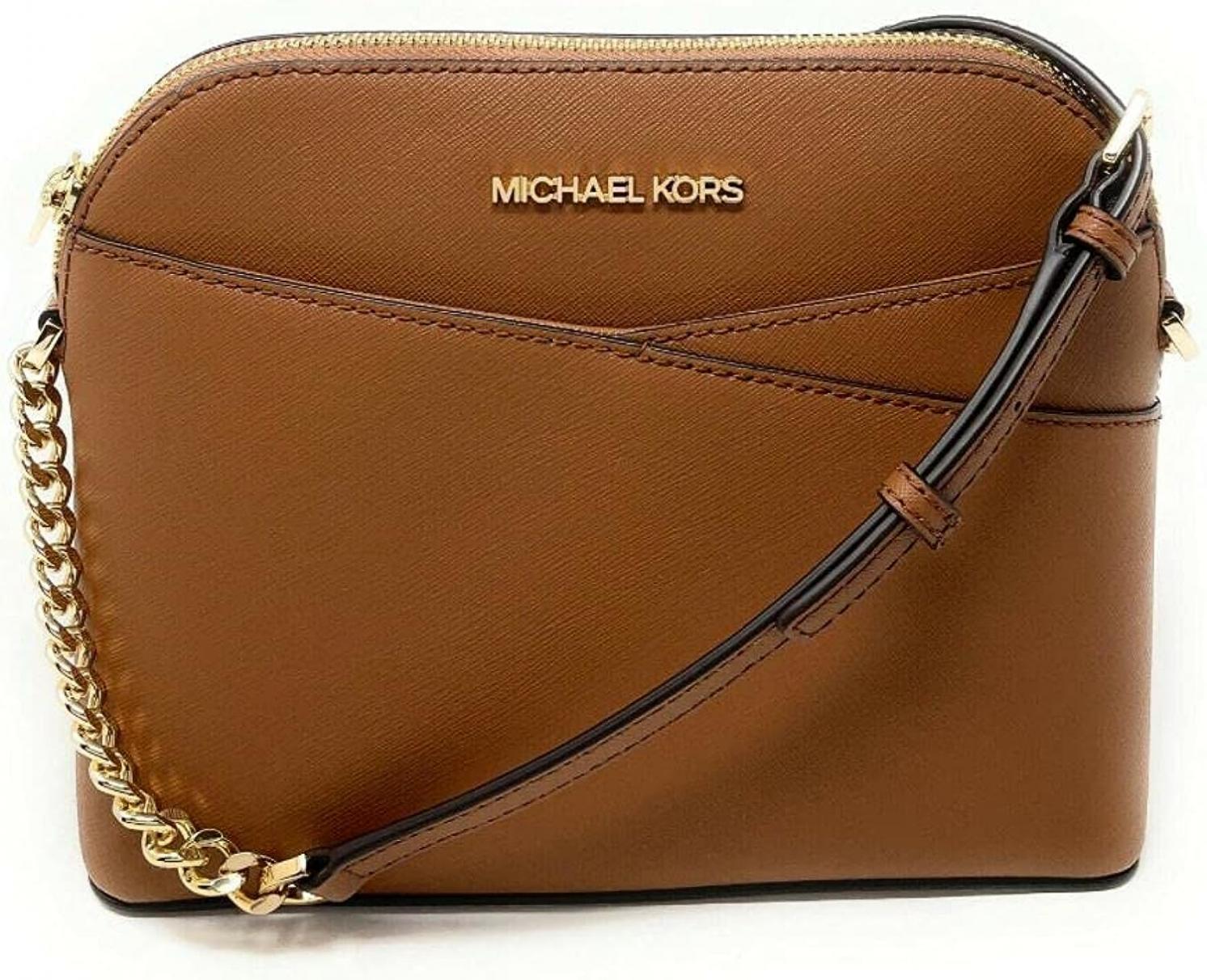 Michael Kors Jet Set Medium Crossbody Leather Handbag