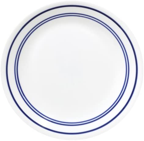 Corelle Livingware 8-1/2-Inch Luncheon Plate, Classic Cafe Blue