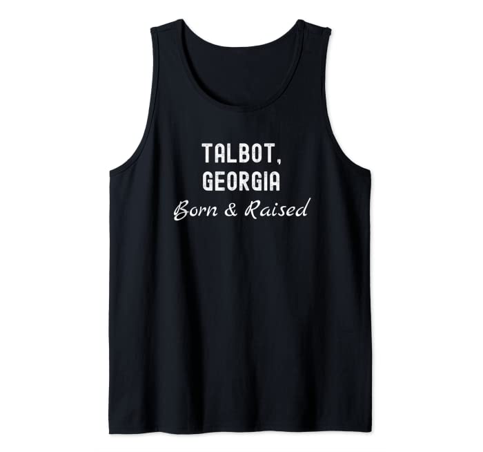 Talbot Georgia Born & Raised Tank Top