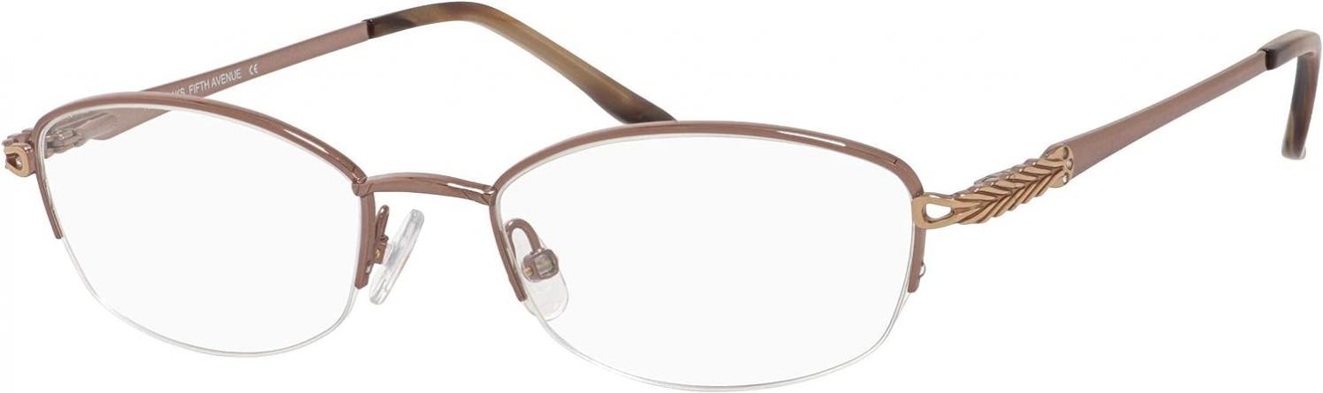 Eyeglasses Saks Fifth Avenue 309 /T 0TUI Light Brown / 00 Demo Lens