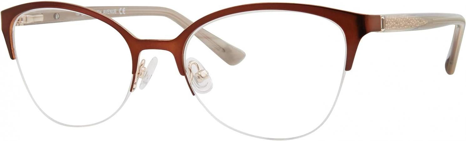 Eyeglasses Saks Fifth Avenue 314 0FG4 Brown Gold / 00 Demo Lens