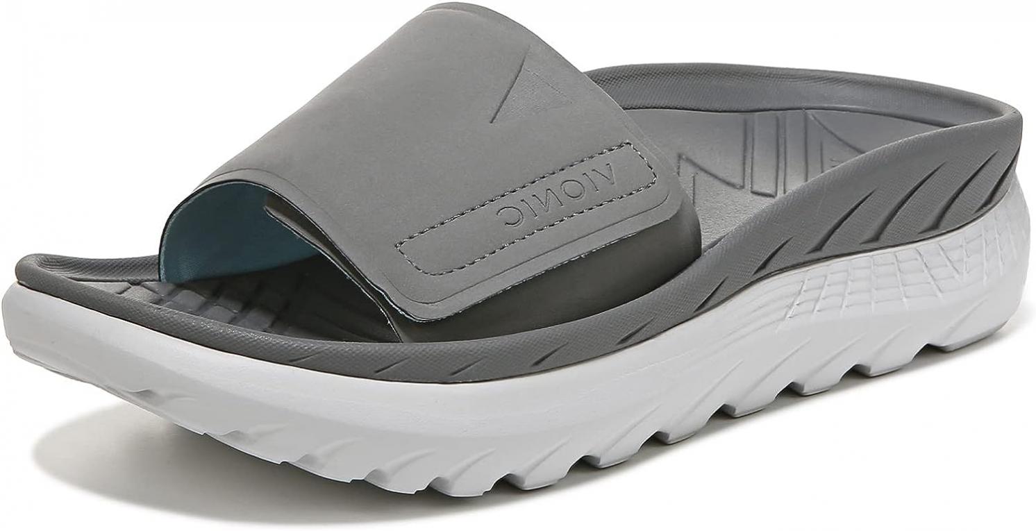 Vionic All Gender Blissful Rejuvenate Recovery Sandal- Supportive Slide Sandal That Includes Superior Dynamic Sability and Dual Density Midsole Support, Medium Fit Unisex Sizes