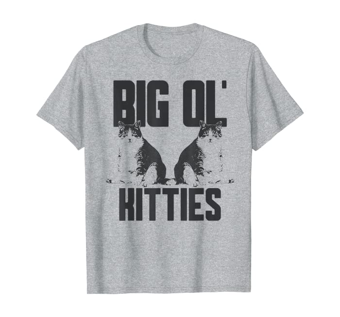 Big Ol' Kitties Funny Cat & Kittens Lover Gifts T-Shirt