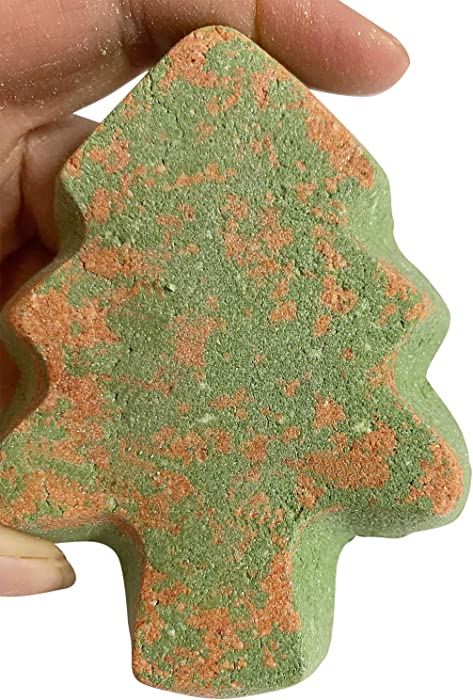 Christmas Tree Bliss Bubble Bar, Solid Bar for Bubble Baths, Great Stocking Stuffer