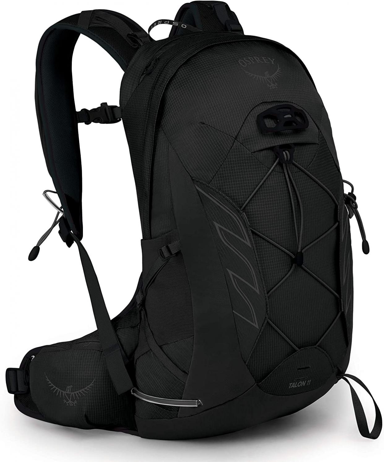 Osprey Talon 11 Men's Hiking Backpack Stealth Black, Large / X-Large