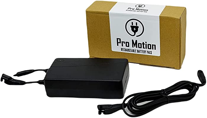 Pro Motion Rechargeable Battery Pack for Power Reclining Furniture. Wireless Universal Design for Electric Recliners, Sofas, Loveseats, Chairs and Couches