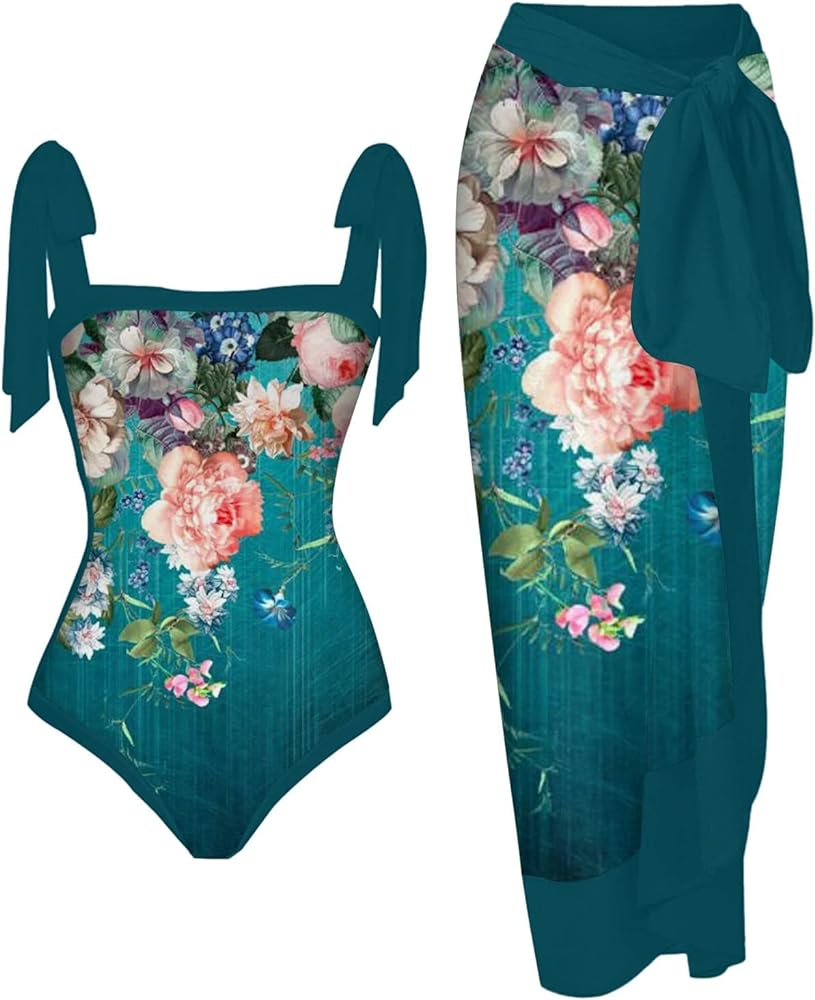 SNKSDGM Women's One Piece Swimsuits Tummy Control Color Block Modest Bathing Suit Twist Front U Back Swimwear Monokinis