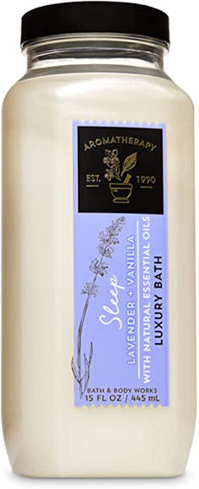 Bath and Body Works Origianl Sleep Lavender Vanilla Luxury Bath Aromatherapy Sleep 15 Ounce Large
