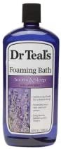 Dr. Teal's Foaming Bath Soothe and Sleep with Lavender 34 Ounces 6-Pack