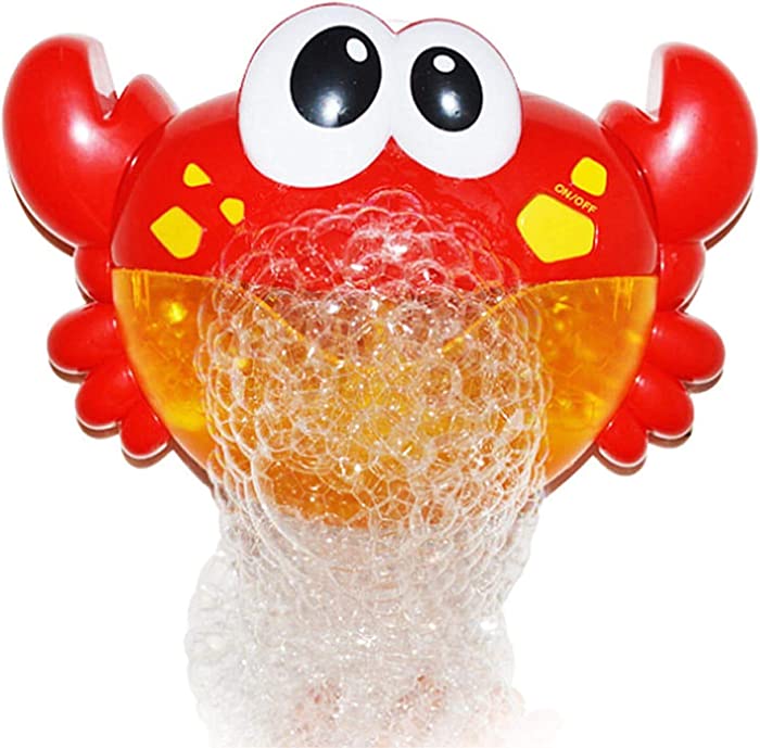 Crab Bath Toy. Bubble Bath Maker for The Bathtub. Blows Bubbles and Plays 24 Children’s Songs – Kids Bath Toys Makes Great Gifts for Toddlers – Sing-Along Bath Bubble Machine