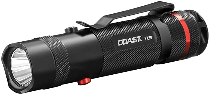 Coast - 19271 COAST PX20 Dual Color 315 Lumen LED Flashlight Black