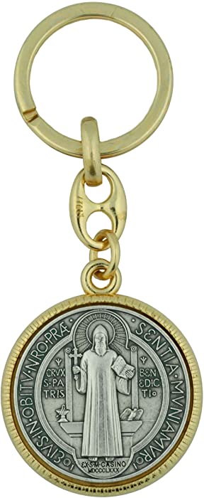 Saint Benedict Keychain | Five Beautiful Designs | Made in Italy