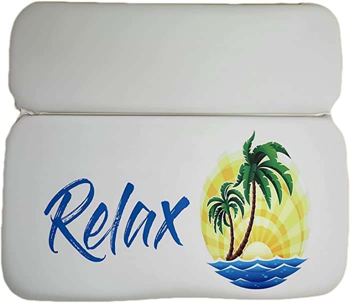 Pillow for Hot Tub/Bath Tub Outdoor or Indoor Spa Soaking Relaxation Accessories Jacuzzi Fits Curved or Straight Back Tubs Supports Neck and Shoulders Luxury Thick Bathtub Pillows