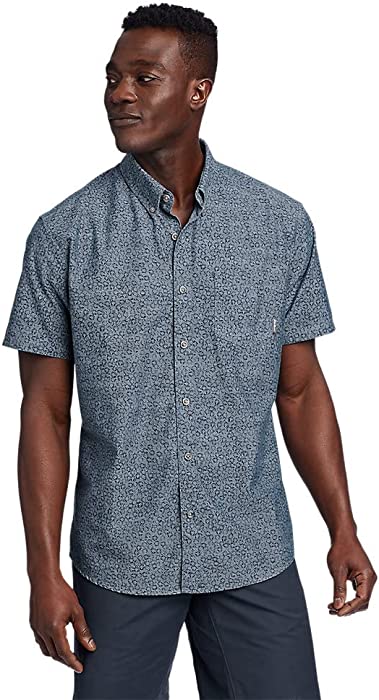 Eddie Bauer Men's Grifton Short-Sleeve Shirt - Print
