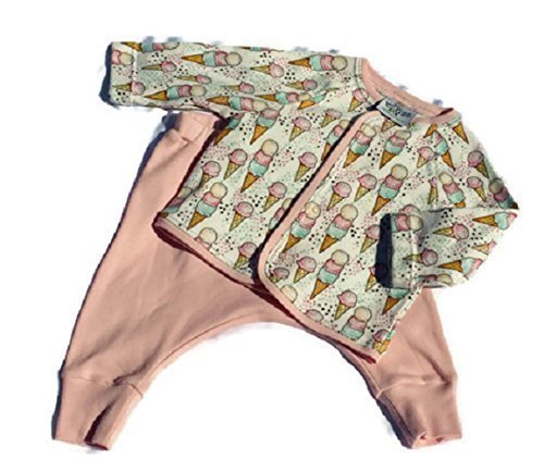 Infant and Toddler Pants and Cardigan Set - Ice Cream
