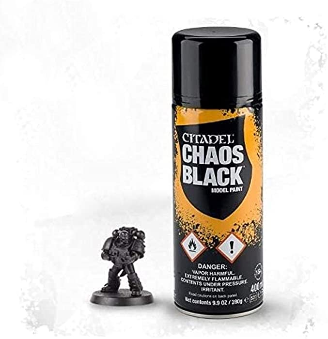 Citadel Colour - Chaos Black Spray Paint 9.9oz