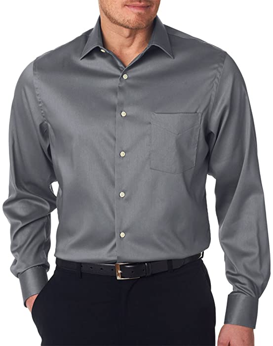 Van Heusen Men's Solid Stylish Woven Shirt