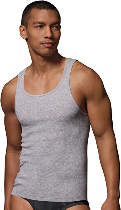 Hanes Tagless Ribbed A-Shirt (392P4)