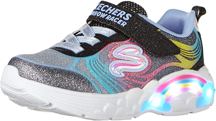 Skechers Unisex-Child Rainbow Racer-Nova Blitz Sneaker