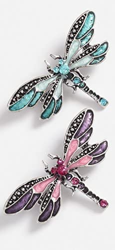 Talbot Fashion Enamel Dragonfly Brooch ~ 2 Colour Options ~ One Supplied Chosen at Random