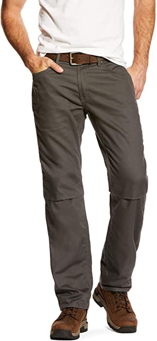 ARIAT Men's Rebar M4 Stretch Canvas 5 Pocketwork Utility Pants