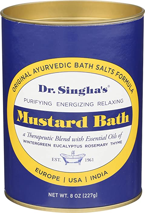 Dr Singha's, Mustard Bath, 8 Ounce