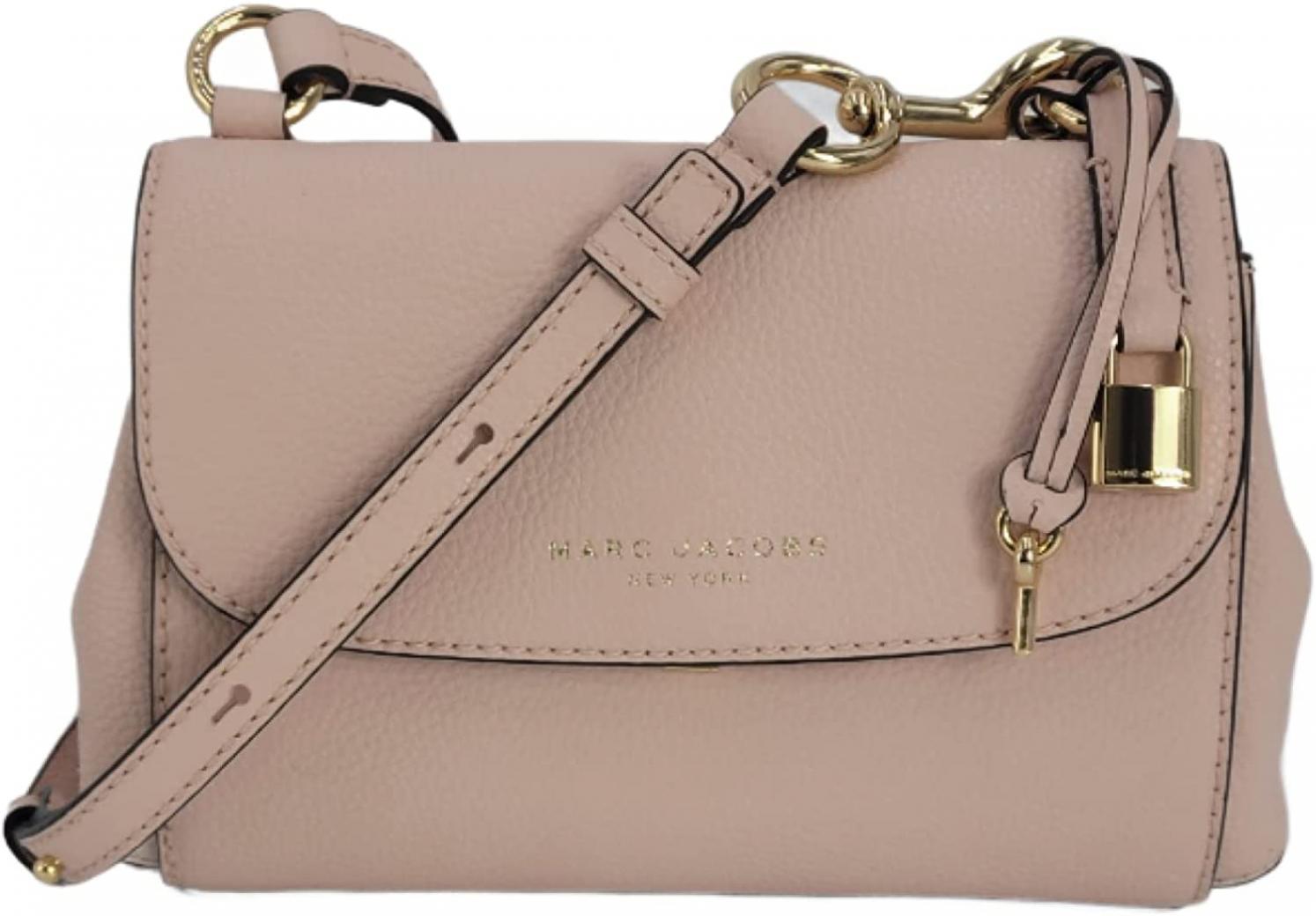 Marc Jacobs H104L01PF22 Peach Whip Soft Pink With Gold Hardware Women's Shoulder Bag