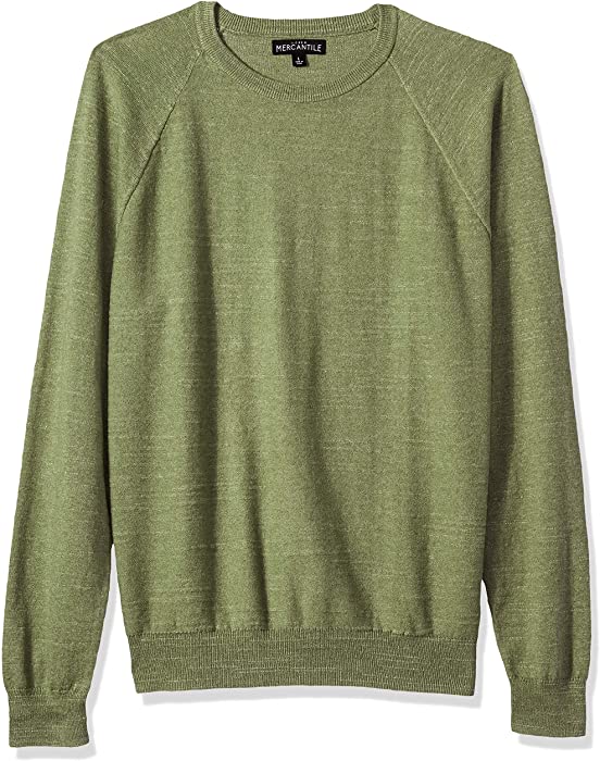 J.Crew Mercantile Men's Textured Cotton Crewneck Sweater