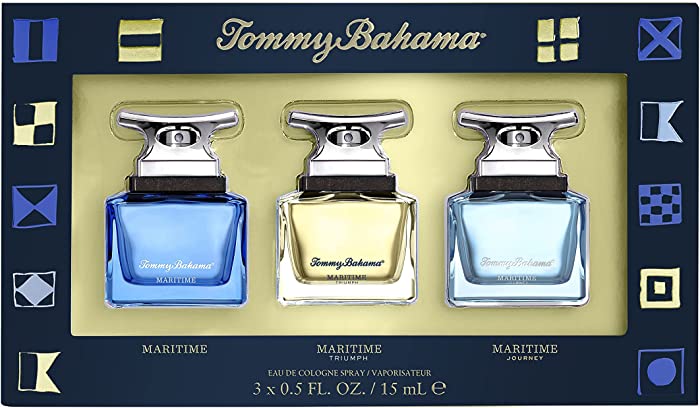 Tommy Bahama Maritime Coffret 3 Pc Set, Eau de Cologne for Men, 0.5 Fl. Oz.