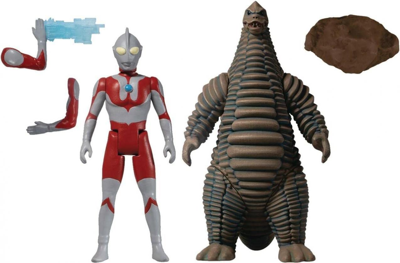 Mezco 5 Points Ultraman & Red King Deluxe Action Figure Boxed Set