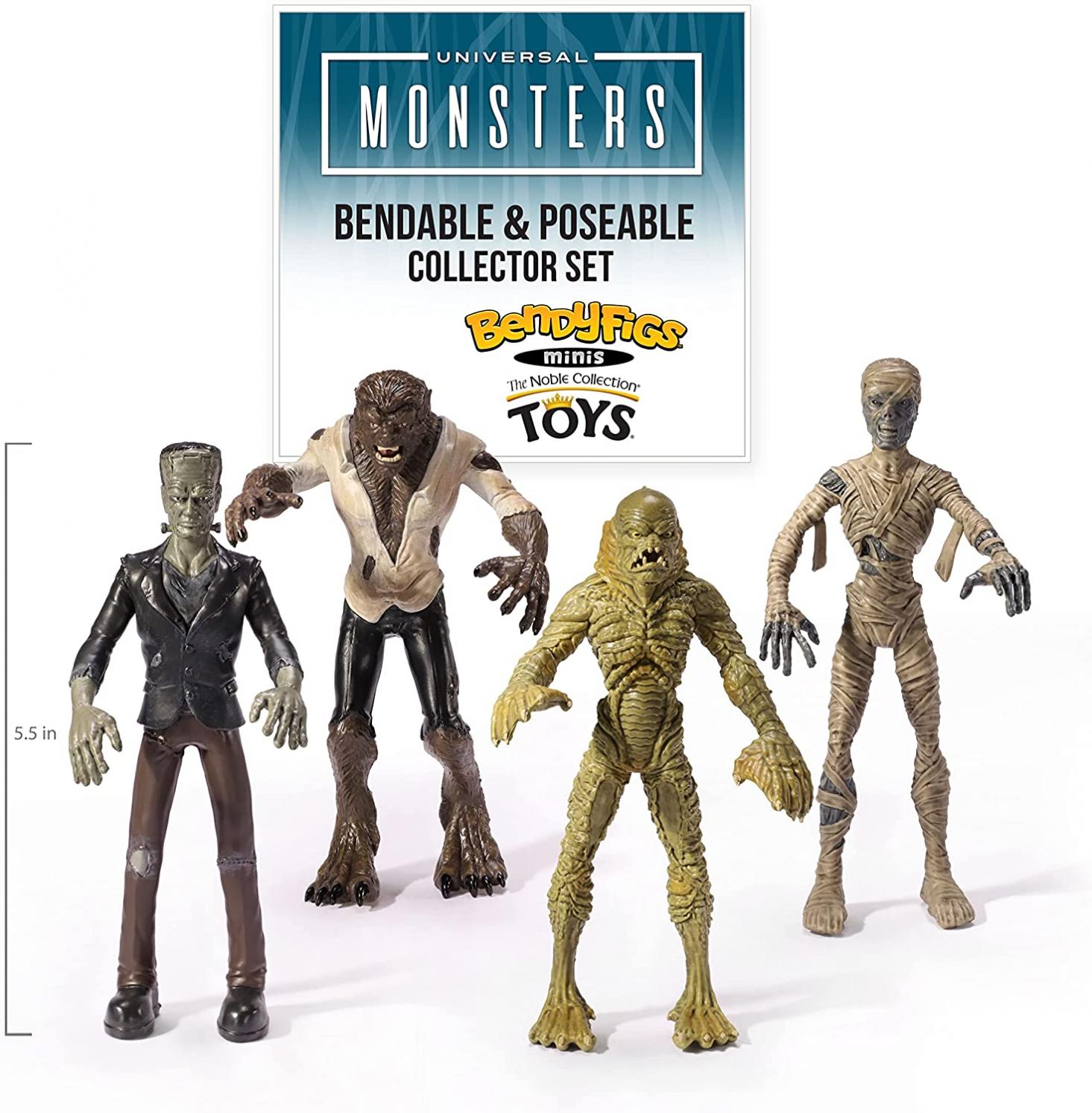 BendyFigs Minis Collector Set - Universal Monsters…