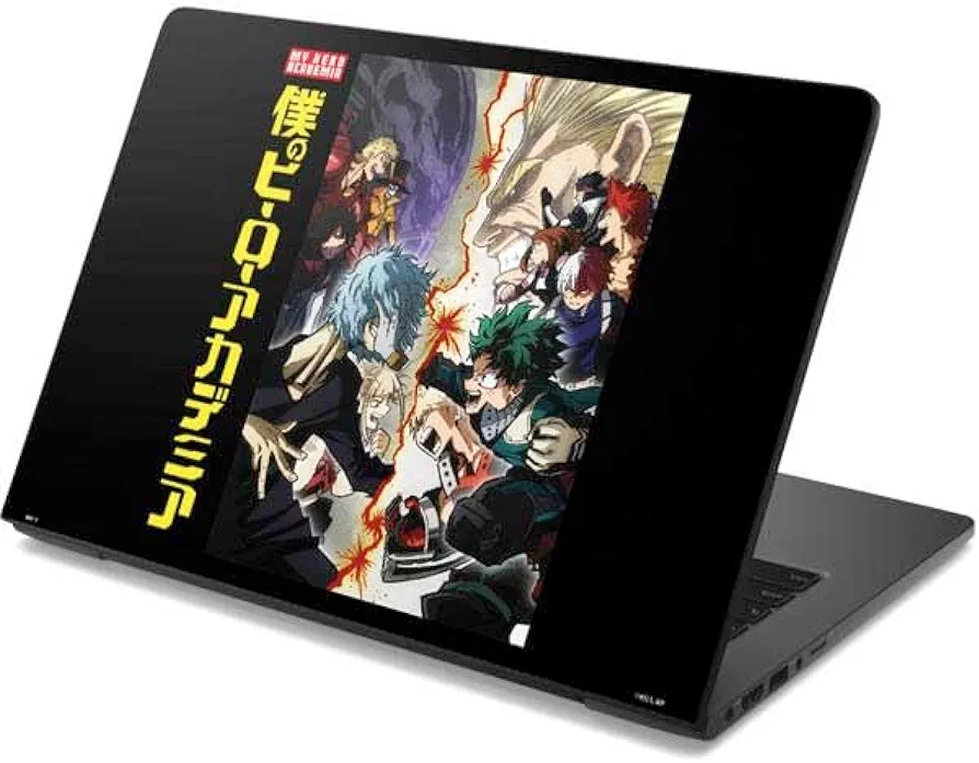Skinit Decal Laptop Skin Compatible with Chromebook 13 - Officially Licensed My Hero Academia Battle Design