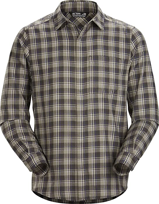 Arc'teryx Bernal LS Shirt Men's | Casual Cotton Blend Flannel Shirt