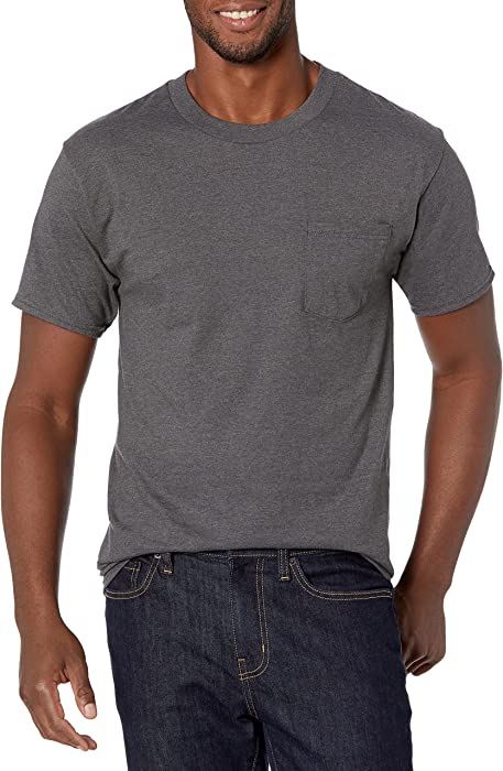 Hanes - Beefy-T Pocket T-Shirt - 5190