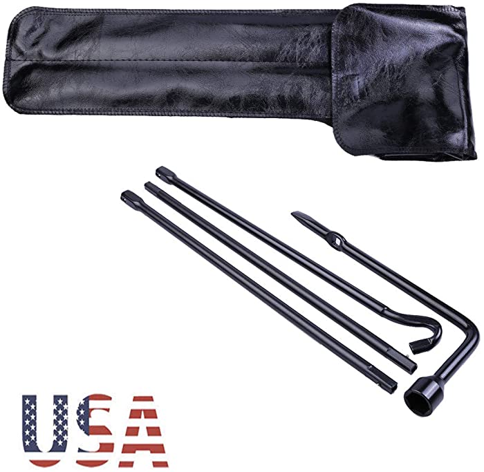 lUKSY US-Direct Spare Tire Tool Replacement Kit, for 2005-2013 Toyota Tacoma Jack Spare Lug Wrench Repair Tools Set,Strong Torsion.Anti-Oxidation Paint, Replacement for Premium Spare Tire Tool