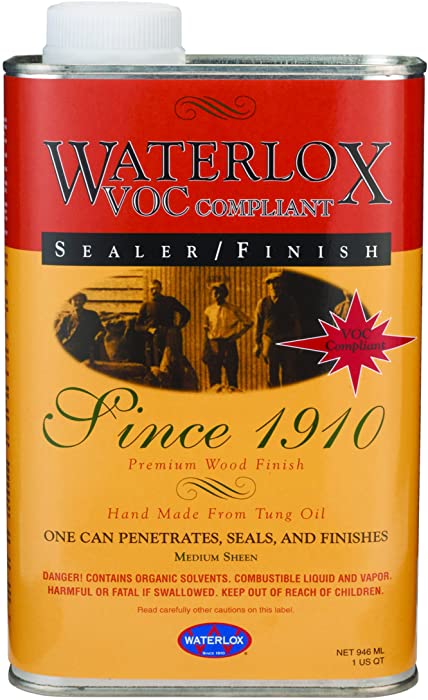 Waterlox Original Sealer Finish, 350 VOC, Quart