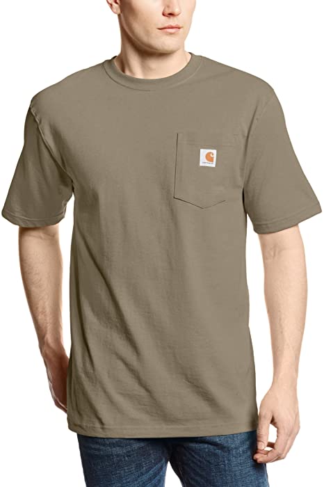 Carhartt Men's K87 Workwear Short Sleeve T-shirt (Regular and Big & Tall Sizes)