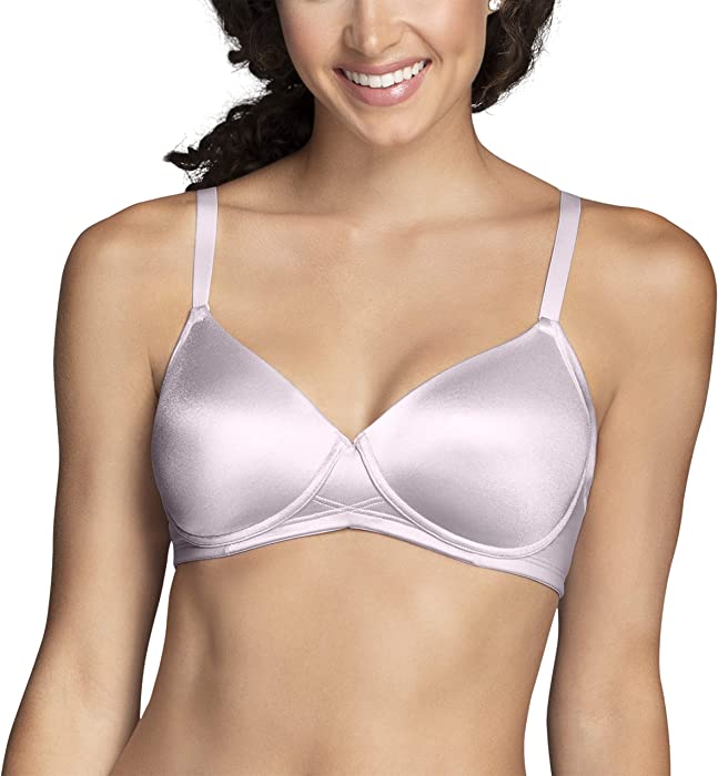 Vanity Fair Women's Beauty Full Coverage Wirefree Extended Side and Back Smoother Bra 72267