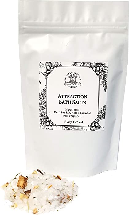Attraction Bath Salts 6oz Hoodoo Voodoo Wiccan Pagan