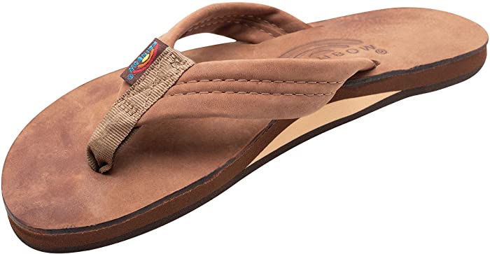 Rainbow Sandals Ladies Luxury Leather - Single Layer Arch Support